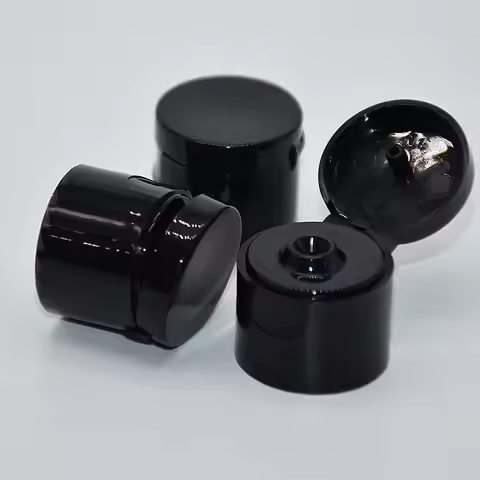 25pcs/Lot,Black Bottle Cap,18MM Flip Lid,Plastic Cover Usd To Shampoo Bottle,Toner Bottle,18mm Repla