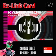 KAMEN RIDER EZ-LINK CARD STICKERS / CUSTOMISE EZ-LINK CARD / NFC CARD STICKER / NAME CARD PROTECT / 