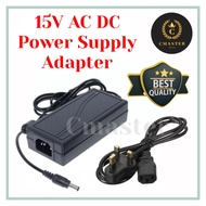 15V 3A / 15V 4A / 15V 5A / 15V 6A AC DC Power Supply Adapter 5.5X2.5mm Power Adapter 15V3A 15V4A 15V