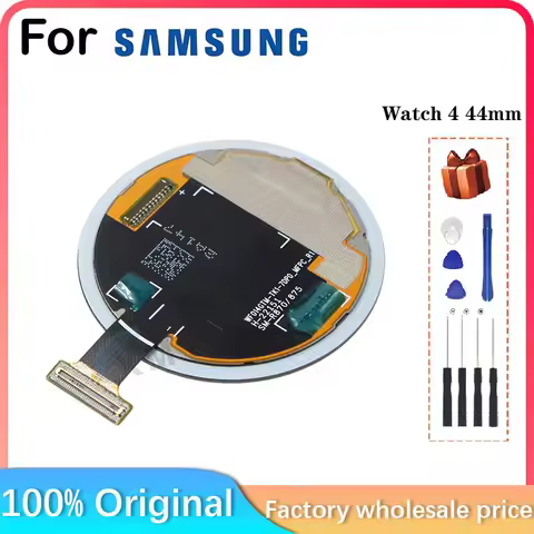 NEW For Samsung Galaxy Watch 4 44mm R-870 R-875 SM-R870 SM-R875 GPS Bluetooth WiFi+LTE LCD Display S