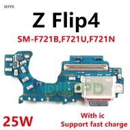 Charging Flex For Samsung Galaxy Z Flip4 F721B F721U F721N F721 USB Charging Port Board Charge Board