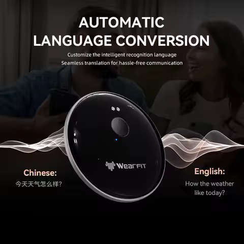 Smart Translating AI 102 Phone Assistant Language Translate Bluetooth Voice Translator Portable Audi