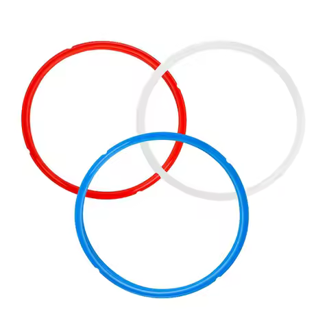 3 Pack Silicone Sealing Ring for Instant Pot 5/6 Qt