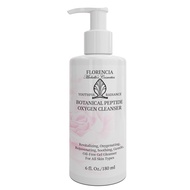 Florencia Botanical Peptide Oxygen Cleanser. Daily Foaming, Oil-Free Gel Face Wash for Dry to Oily, 