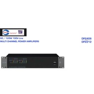 Amperes DP2406, 60W X 4 100V quad channel power amplifier
