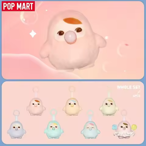 POP MART Mystery Box PUCKY BEANIE BUBBLE UP Series-Plush Pendants Blind Box Guess Bags Toys Dolls An