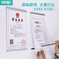 Frame Advertising Acrylic A4Wall Picture Frame Wall Picture Frame Creative Poster Frame Display A3Di