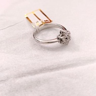 CINCIN EMAS PUTIH ASLI 18K-750 (CMP 666)