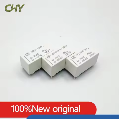 5PCS/lot Magnetic latching relay HFD2-003-M-L2 HFD2-005-M-L2 HFD2-012-M-L2 HFD2-024-M-L2 10pin 1A 3V