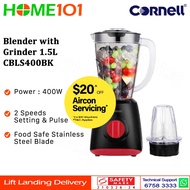 Cornell Blender with Grinder1.5L CBLS400BK