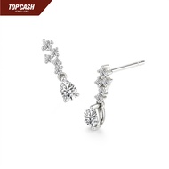 Top Cash Jewellery 10K Lab Grown Mini Brilliant Sparkle Diamond Stud Earrings