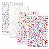 3D Bead Jewel Sticker Embossed Sticker Decoration Gemstone Diamond Pearl Crystal Deco DIY