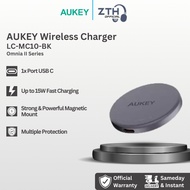 Aukey Wireless Charger MagLink Aura Magnetic 15W AK LC-MC10 BK