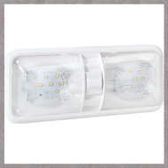 (VCBZ) 12V LED Lights 700LM 8W Lights Ceiling Double Dome Light Fixture Interior Lighting for Car/RV