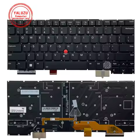 US English NEW Laptop Keyboard For Lenovo Thinkpad X1 Carbon Gen 12 2024/12TH X1 2-in-1 Gen 9/9TH/Ge