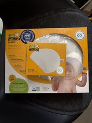 Mimos 嬰兒枕頭mimos 嬰幼兒 3D 防扁頭枕頭和枕頭套套裝 (size M)