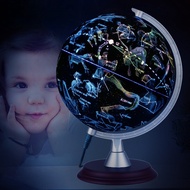 [Warrior2] 20cm Light Constellation World Earth Globe Stand Home Office Gift School Globe with Illum