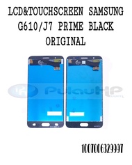 NEW LCD TOUCHSCREEN SAMSUNG G610/ J7 PRIME BLACK ORIGINAL [TERBARU[TERLARIS[ORIGINAL[ASLI]