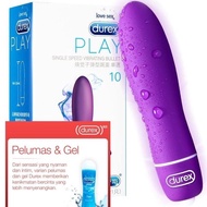 Durex Play Vibrator S Vibe + Durex Play Lubricant 100ml