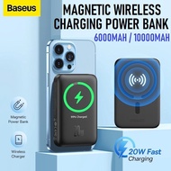 Baseus 20W 30W 5000mAh 6000mAh 10000mAh Magnetic Mini Wireless Fast Charge Power Bank PowerBank Battery Charger