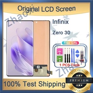 Original AMOLED Infinix Zero 30 4G 5G LCD Screen With Frame Replacement