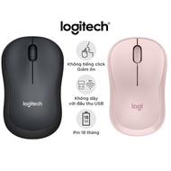 Chuột Không Dây Logitech M220 Silent Giảm Tiếng Ồn Chuột Bluetooth Độ Nhạy Cao thiết kế thuận cả 2 t