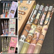 MUNDAN 4PCS/Set Mechanical Pencil, 0.5mm Press Type Automatic Pencil, High Quality with Eraser Lubub