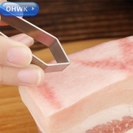 OHWK Fish Bone Tweezer Puller Clamp Kitchen Tools Utensils Plucking Tongs
