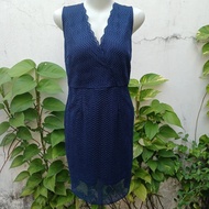LD 90 ZAL0RA navy dress