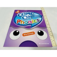 Good Condition English Children's Exercise Come On Phonics 5 Workbook Vowel Teams
