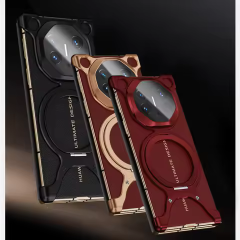 all Metal phone case for Huawei Mate XT Aluminum alloy Magnetic stand holder Mate XT back cover shoc