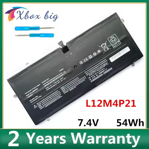 L12M4P21 Laptop Battery For Lenovo  Yoga 2 Pro 13 Inch L13S4P21 121500156 2ICP5/57/1282 2CP5/57/1232