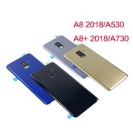 Back Cover Glass Housing Door Replacement For Samsung Galaxy A8 Plus 2018 A530 A730