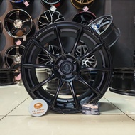 [1PC] New Sport Rim 17inch Raxer RP10X 17X8JJ ET35 5H113 Satin Black