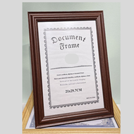 A3 A4 Wooden Wall Mounted A3 Picture Frame Simple Photo Studio Display Frame Certificate Ssm Photo