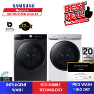 [Free Ship] Samsung 21KG/12KG Washer Dryer WD21T6500GV/SP Front Load 19kg/11kg WD19T6500GW/FQ