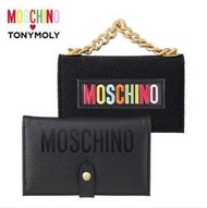 TONYMOLY x MOSCHINO 聯名限量八色眼影盤+卡套 眼彩 零錢包卡夾 乾燥玫瑰 大地色 聯名彩妝 韓國代購