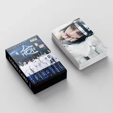 55PCS/STRAYKIDS Kpop New Album HOP Photocard Felix Hyunjin Postcard Star Card Album Card Fan Collect