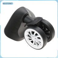 [mojotorw7] 1 Pair A57 Mute Swivel Wheels Suitcase Luggage Replacement Casters for Travelling Bag