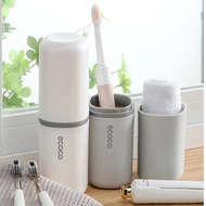ECOCO Toothbrush Travel Cup - Toothbrush Holder Toothbrush rack, practical, modern toothpaste Holder