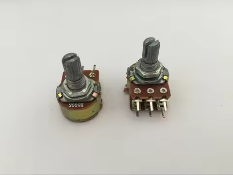 5pcs WH148 B1K/B5K/B10K/B20K/B50K/B100K/B250K/B500K ohm 6 pin Linear Taper Rotary Potentiometer Pot 
