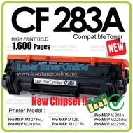 Compatible to H* CF283A H*83A 83A 283A H* LaserJet Pro M125 M127 M127fn M201d M201dw M201n M202n M22