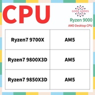 Ryzen7 9700X Ryzen7 9800X3D Ryzen7 9850X3D AMD Ryzen 9000 Processor Desktop CPU Socket AM5 1718Pin