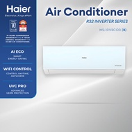 Haier Aircond Inverter Series 1.0 Aircond Penghawa Dingin 冷气机 HS-10VSC03