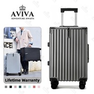 AVIVA 16/20/24-inch Luggage Travel Bag/Carry-on Suitcase, 360° Spinner Wheels,Hidden Hooks, Combinat