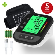 Blood Pressure Monitor Digital Bp Arm Style Heart Beat Monitoring 5 Yrs. Warranty