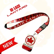 New Air Canada Lanyards Id Lace Holder Souvenir Name Tag