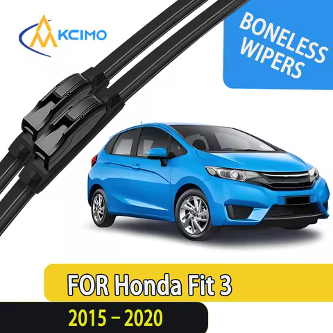 2pcs Quality Windscreen Silent Rain Brush for Honda Fit 3 GK3/GK4/GK5/GK6/GK7/GH7/GP5/GP6 2015-2020 