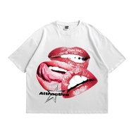 Tshirt Fit Cotton 30s Clote LIPS - F200