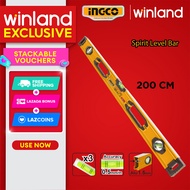 Ingco by Winland Spirit Level bar 200cm HSL08200 ING-HT
